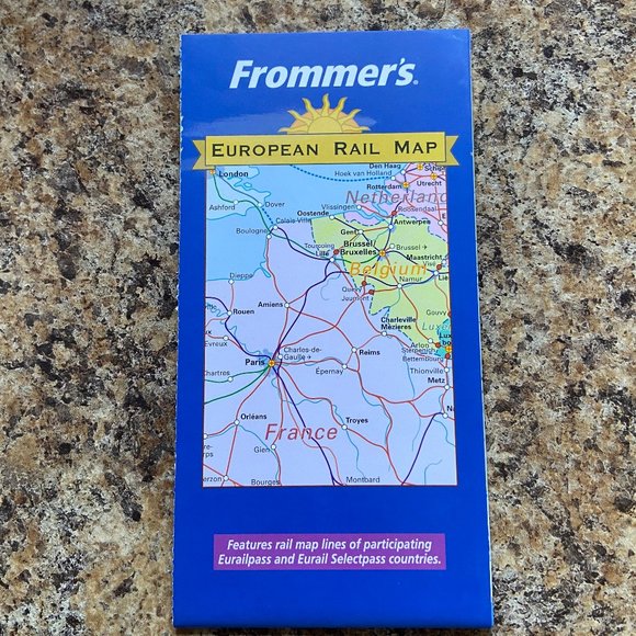 Frommer's Europe by Rail Guidebook Travel Book 3rd Edition & European Rail Map - Picture 14 of 16